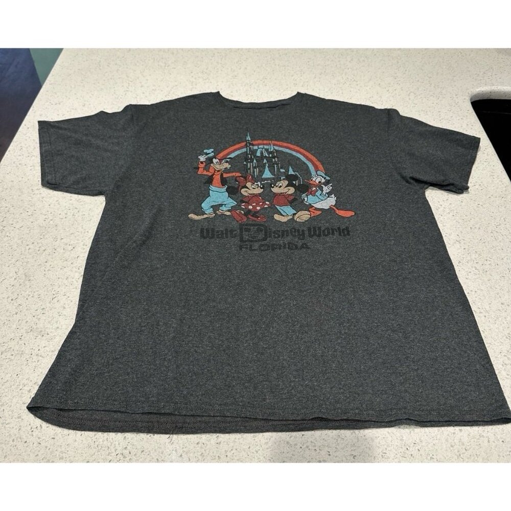 Disney Parks Mickey Mouse and Friends Rainbow Shirt‎ Men Walt Disney World